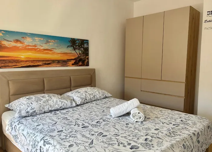 Daire Sea Viev With Terrace,grill &free Parking Maluma Bibinje
